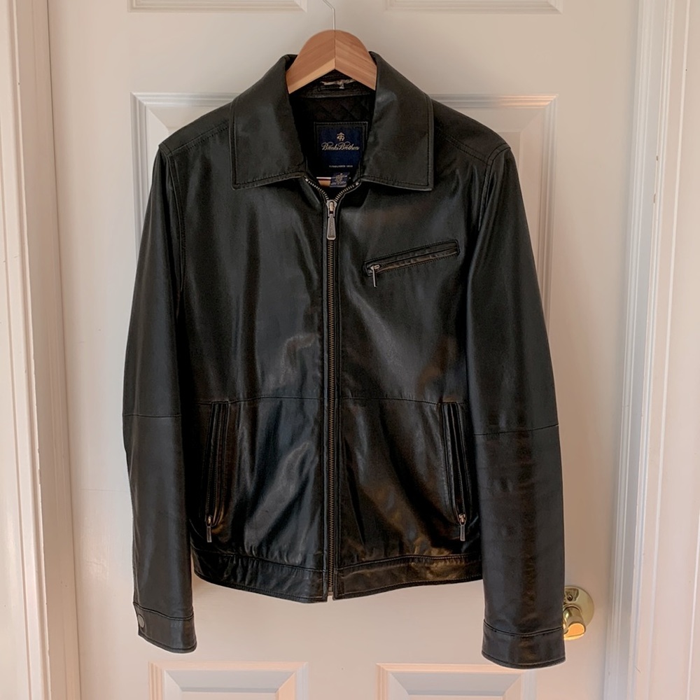 Brooks Brothers Leather Jacket